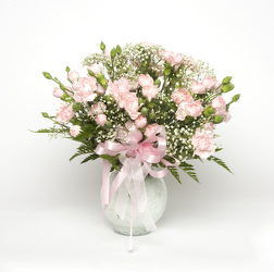 Mini Carnation Ivy Bowl