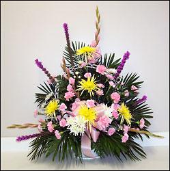 Traditional Funeral Basket In Louisville, KY, In Kentucky, Schmitt's Florist
