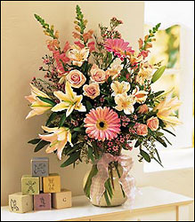 New Baby Girl Arrangement