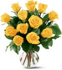 12 Yellow Roses In Louisville, KY, In Kentucky, Schmitt's Florist
