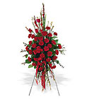 Red Regards Spray In Louisville, KY, In Kentucky, Schmitt's Florist