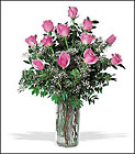 Dozen Baby Pink Roses